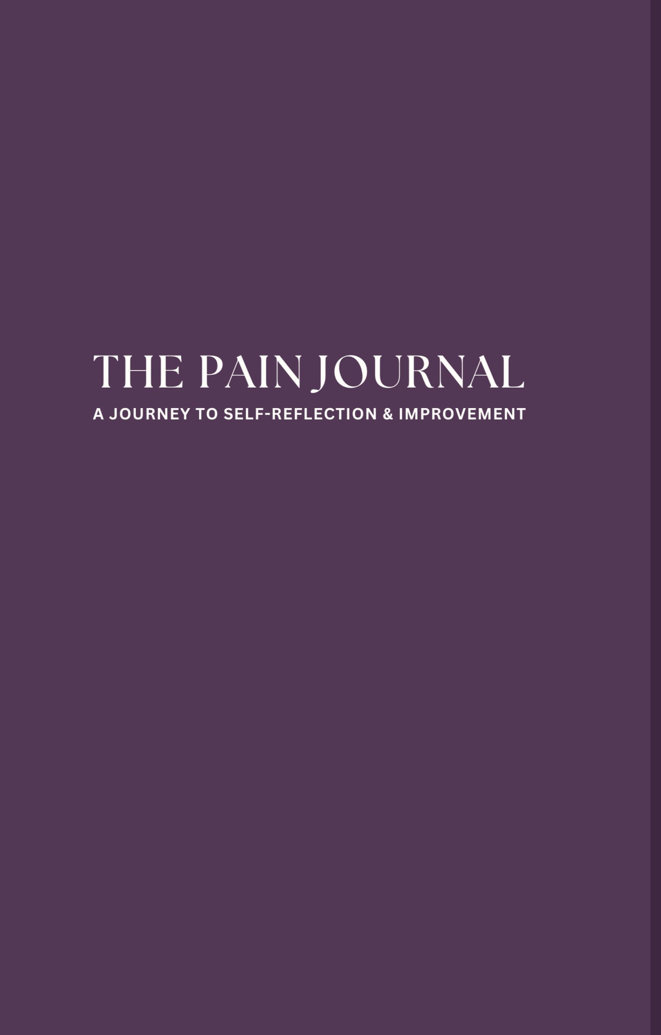 The Pain Journal